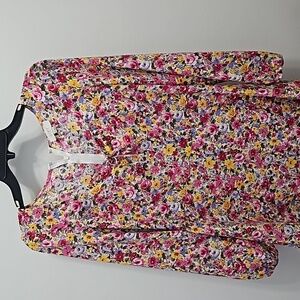 LOFT  floral dress size 2 NEW No tags